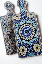 Sahara Servant — Moroccan Mosaic Serving Board