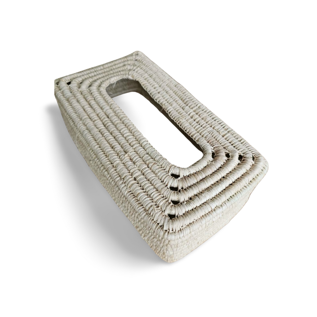 Marrakech Cover — Woven Tissue Box Cover