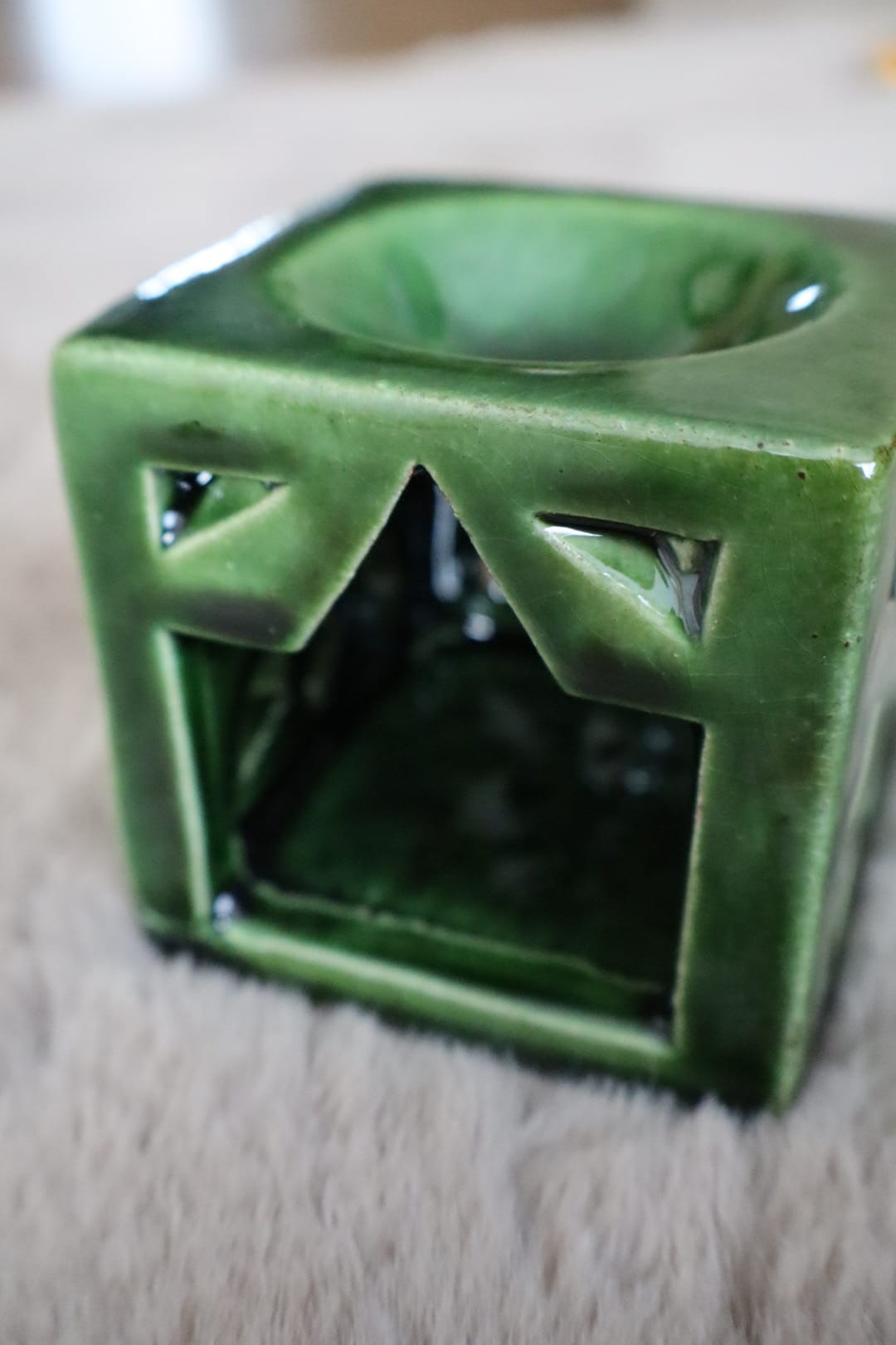 Fes Flame — Moroccan Ceramic Candle Holder - set of 2