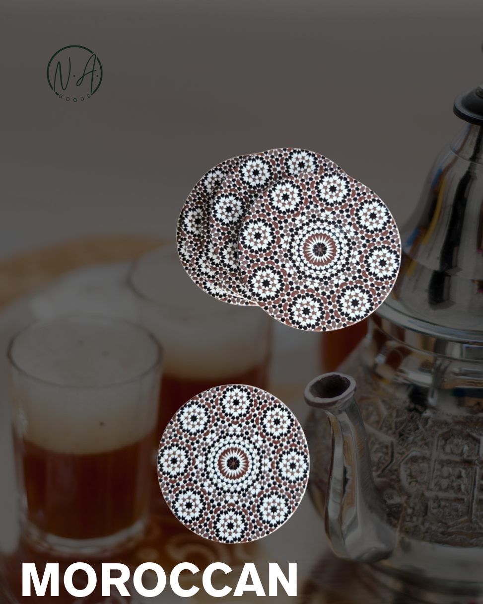Moroccan Mirage Coasters - set of 6