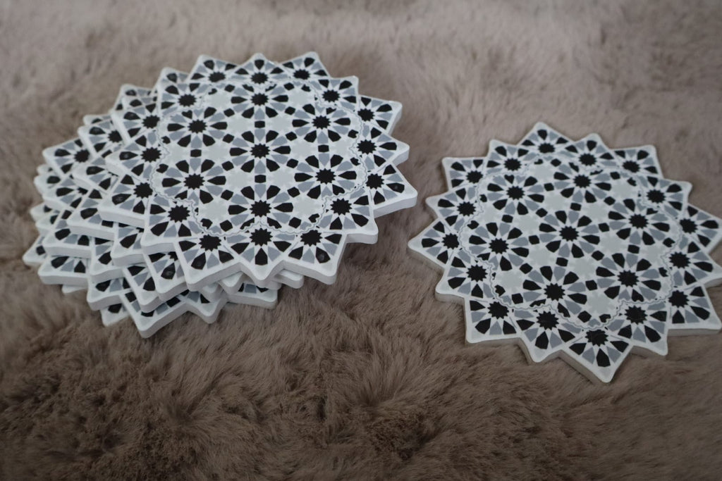 Moroccan Mirage Coasters - set of 6
