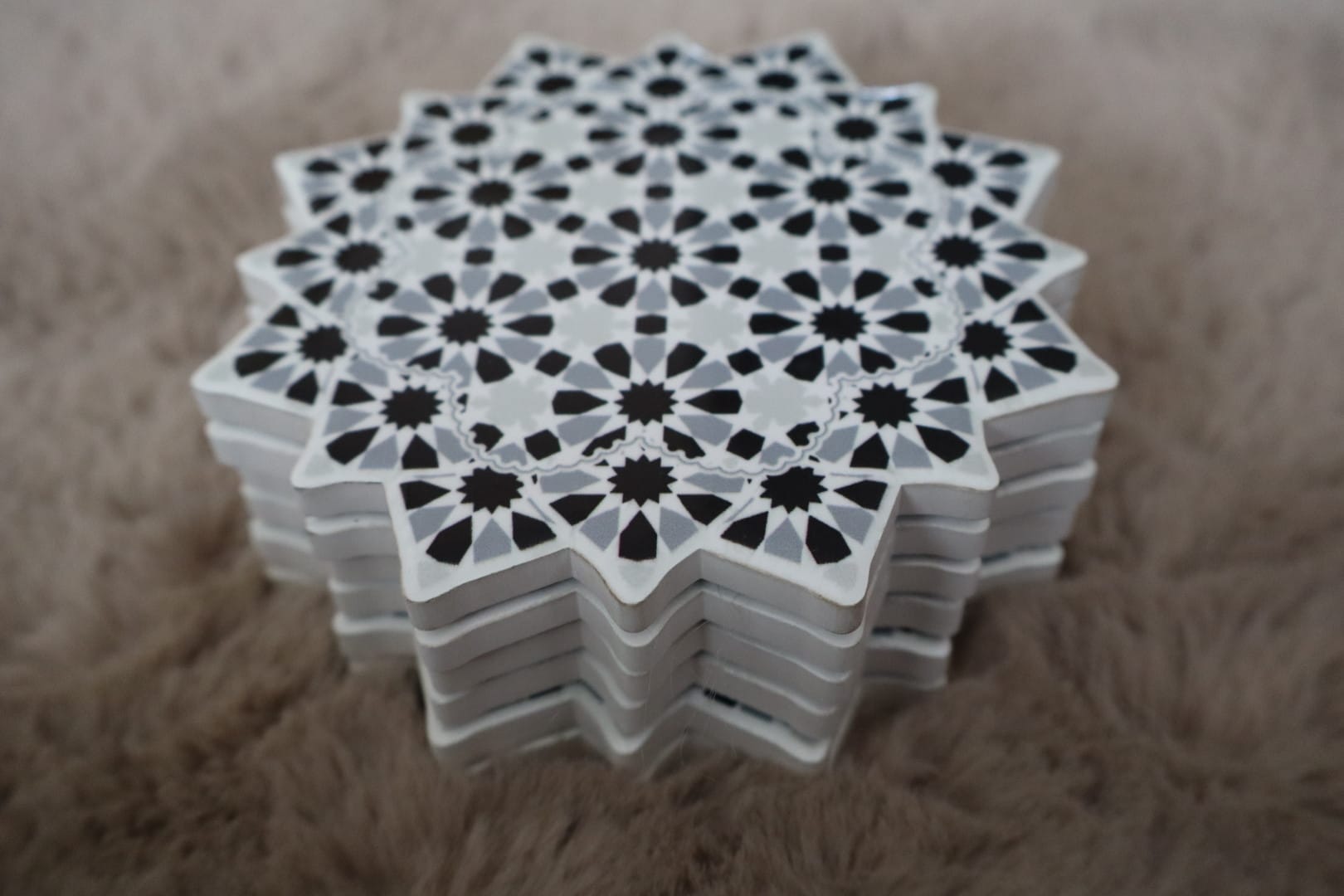 Moroccan Mirage Coasters - set of 6